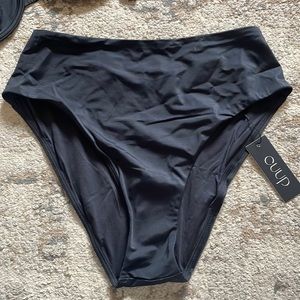 CUUP Black The Highwaist bikini bottoms